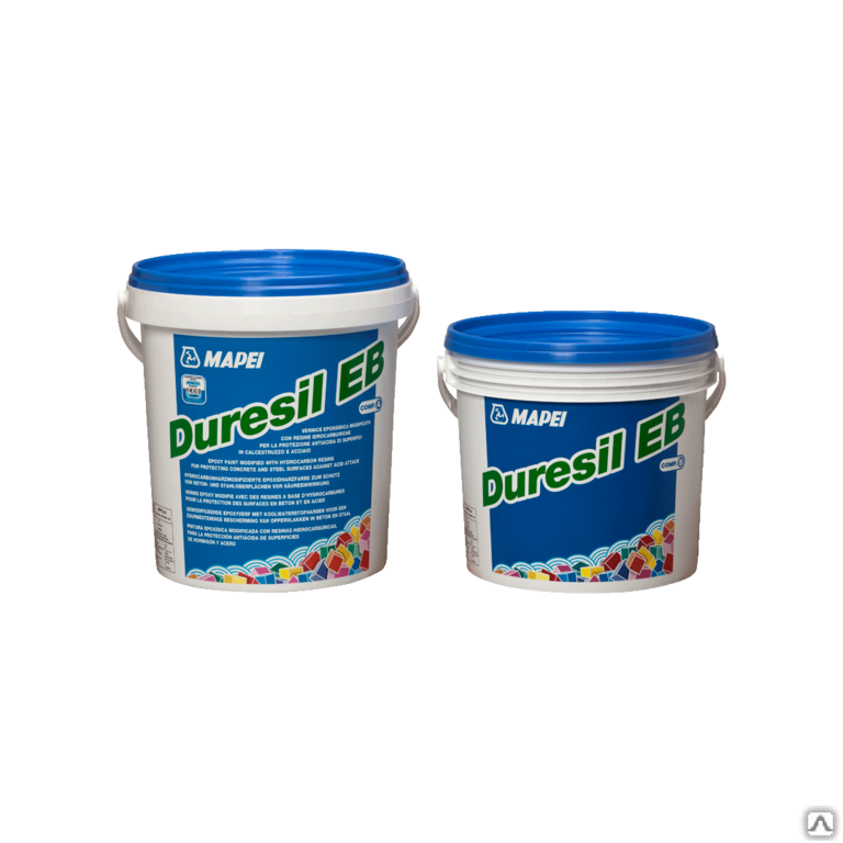 Эпоксидная краска для бетона Mapei Duresil EB back /a fust 5 кг