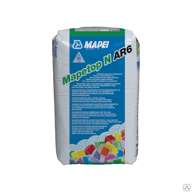 Топпинг для пола Mapei Mapetop N AR 6 light grey мешок 25 кг