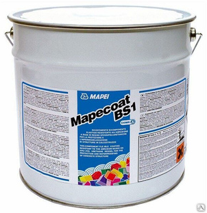 Полимерная краска MAPEI Mapecoat BS 1 /a grigio FS 16,2 кг 