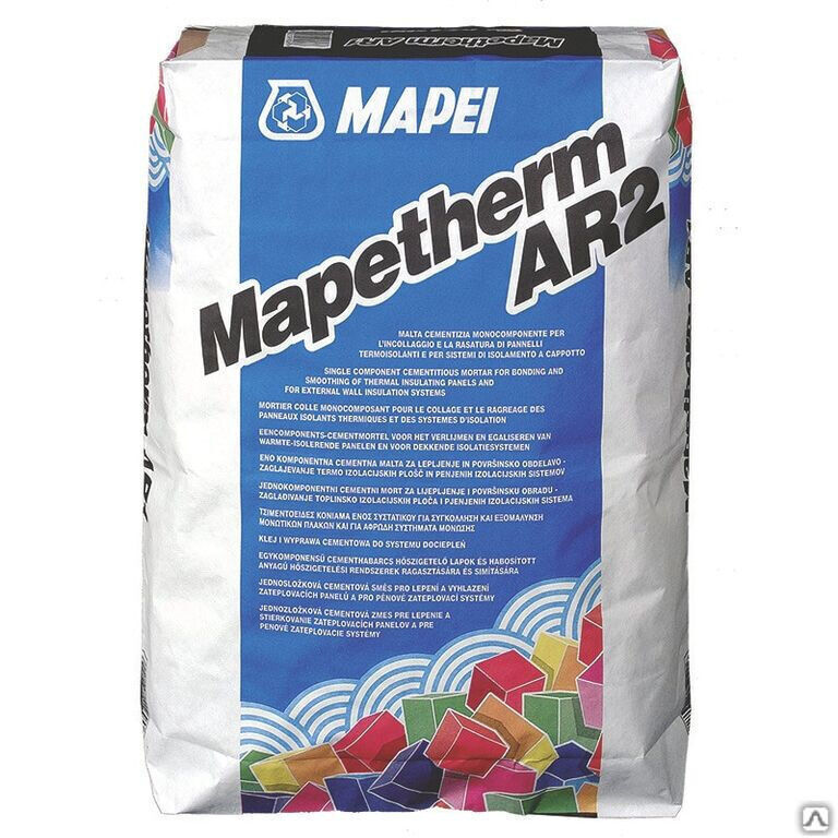 Клеевая смесь армирующая MAPEI mapetherm AR2 мешок 25 кг
