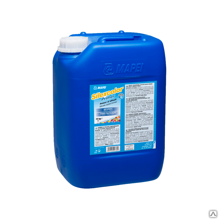 Грунтовка MAPEI silexcolor Primer fust 10 кг канистра 10 кг
