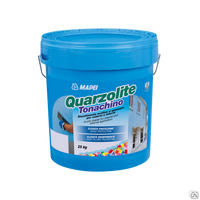 Декоративная штукатурка MAPEI QUARZOL. 
