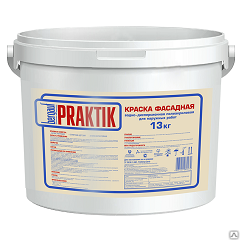 Фактурная краска Praktik U, 14 кг